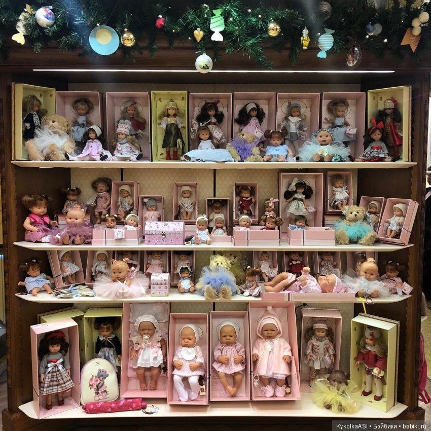 Витрины ASI — Куклы ASI (Аси): испанские пупсы