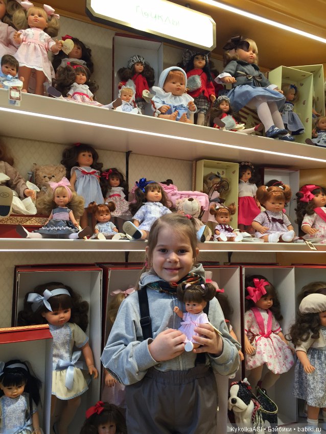 Витрины ASI — Куклы ASI (Аси): испанские пупсы