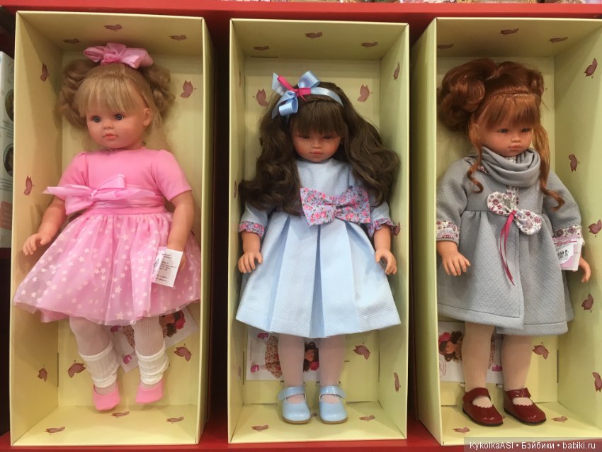 Витрины ASI — Куклы ASI (Аси): испанские пупсы