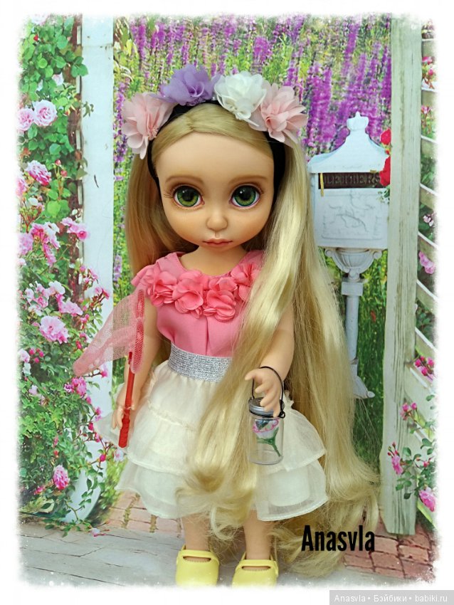 Такая разная Рапунцель — ООАК и репейнт Принцесс Диснея (Disney): Аниматорс (фото 5)