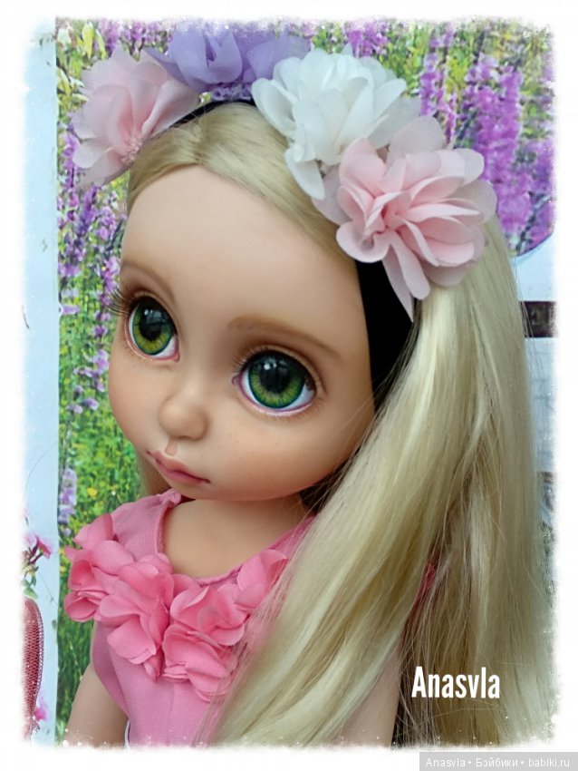 Такая разная Рапунцель — ООАК и репейнт Принцесс Диснея (Disney): Аниматорс (фото 4)