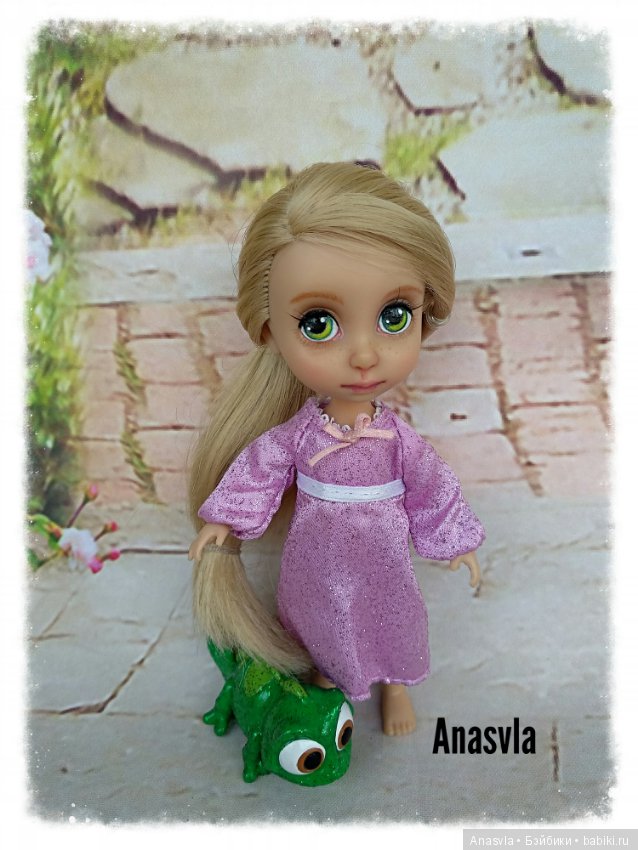 Такая разная Рапунцель — ООАК и репейнт Принцесс Диснея (Disney): Аниматорс (фото 6)