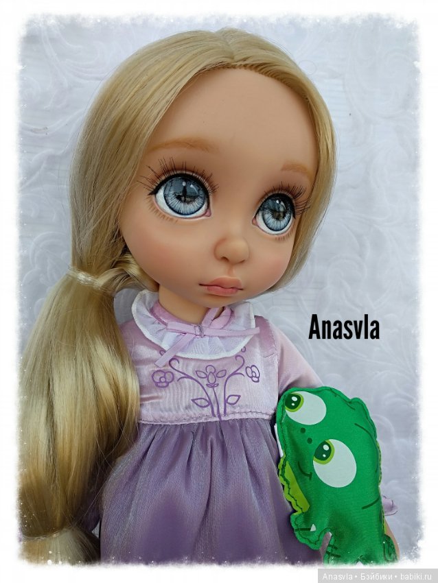 Такая разная Рапунцель — ООАК и репейнт Принцесс Диснея (Disney): Аниматорс