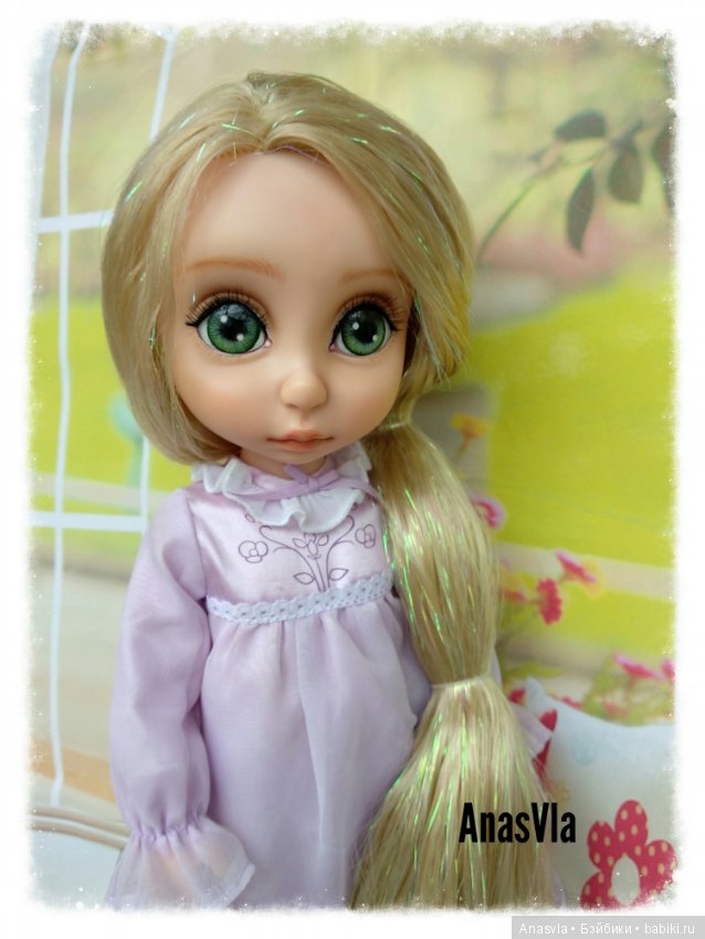 Такая разная Рапунцель — ООАК и репейнт Принцесс Диснея (Disney): Аниматорс (фото 8)