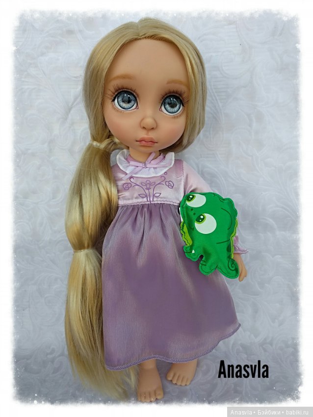 Такая разная Рапунцель — ООАК и репейнт Принцесс Диснея (Disney): Аниматорс (фото 2)