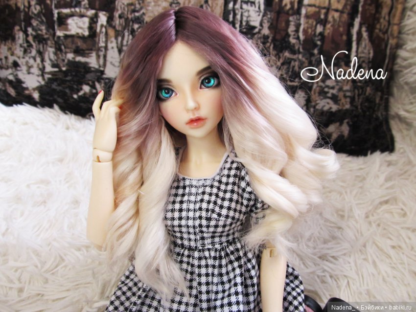 Парик для Minifee — Одежда и обувь для кукол BJD (БЖД): 1/3 (фото 2)