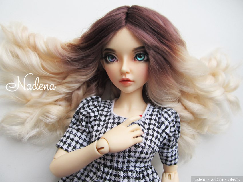 Парик для Minifee — Одежда и обувь для кукол BJD (БЖД): 1/3 (фото 3)