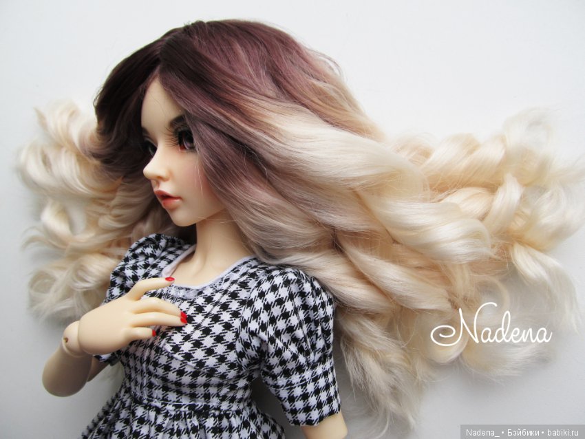 Парик для Minifee — Одежда и обувь для кукол BJD (БЖД): 1/3 (фото 4)