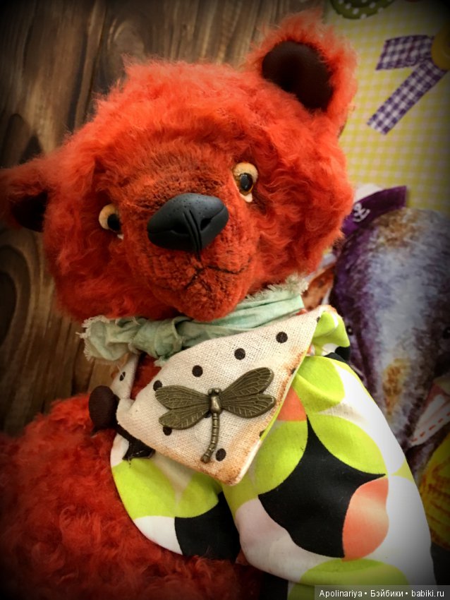 Реми... мишка-тедди — Авторские мишки Тедди и друзья: фото