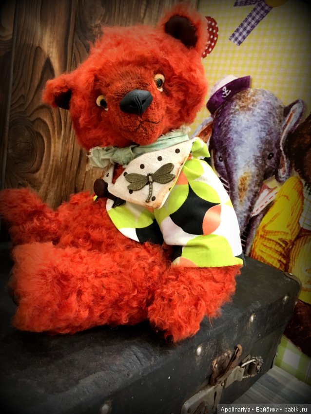 Реми... мишка-тедди — Авторские мишки Тедди и друзья: фото