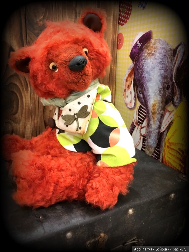 Реми... мишка-тедди — Авторские мишки Тедди и друзья: фото (фото 7)