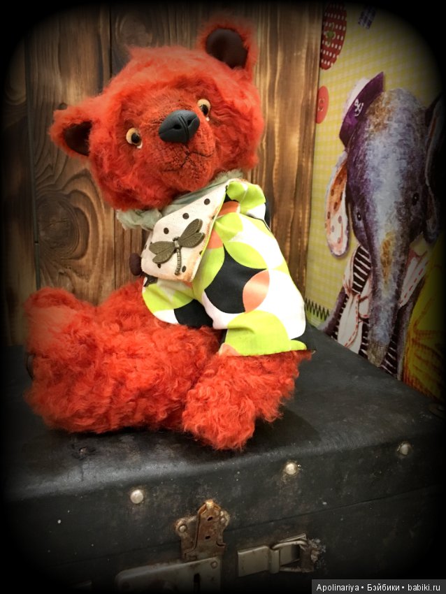 Реми... мишка-тедди — Авторские мишки Тедди и друзья: фото (фото 8)