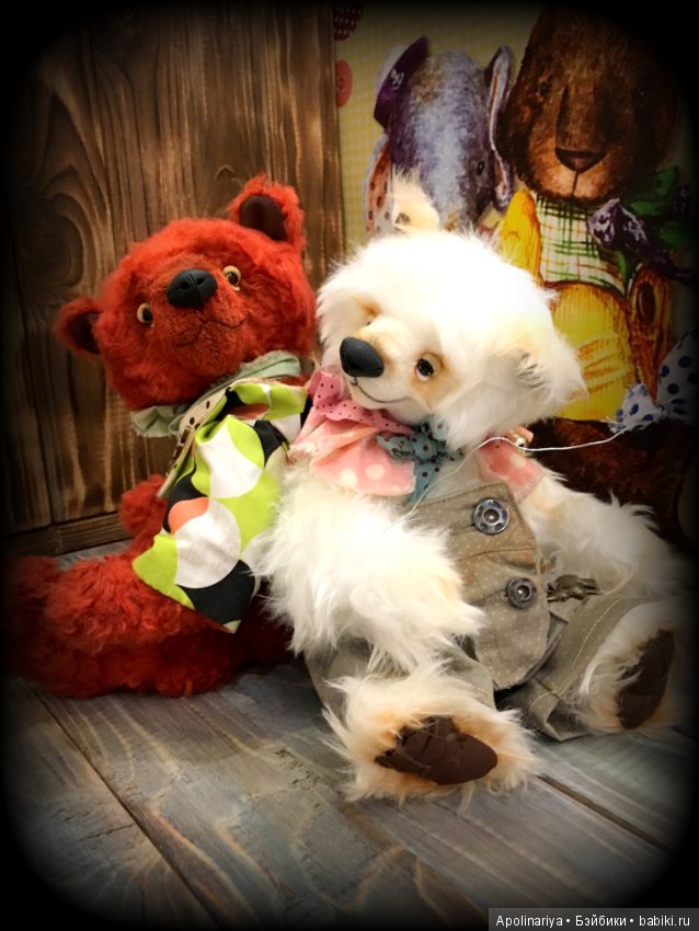 Реми... мишка-тедди — Авторские мишки Тедди и друзья: фото