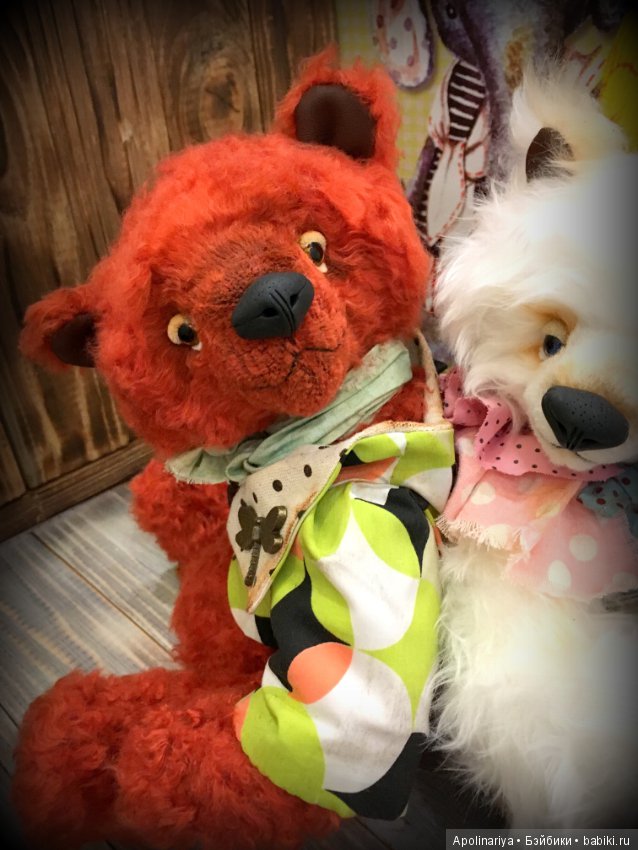 Реми... мишка-тедди — Авторские мишки Тедди и друзья: фото