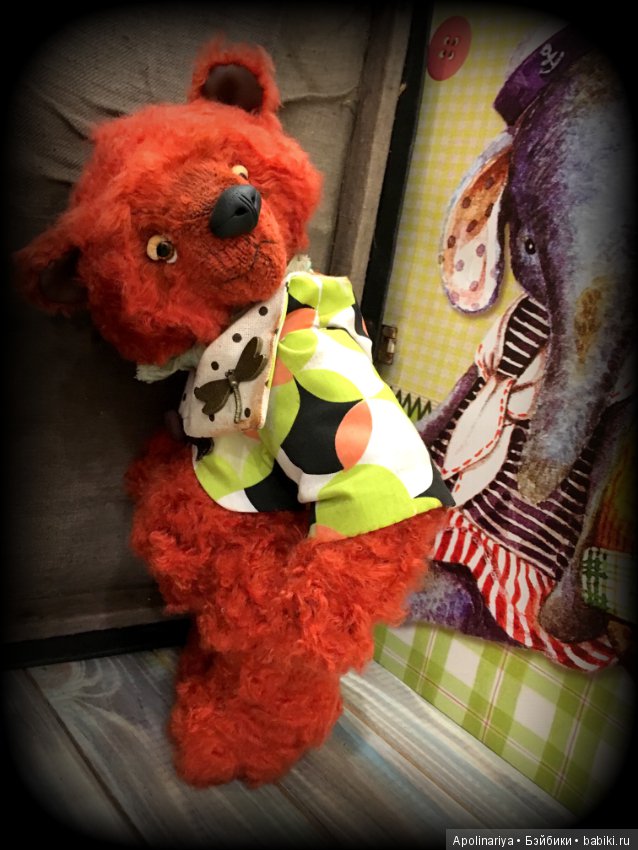 Реми... мишка-тедди — Авторские мишки Тедди и друзья: фото (фото 2)