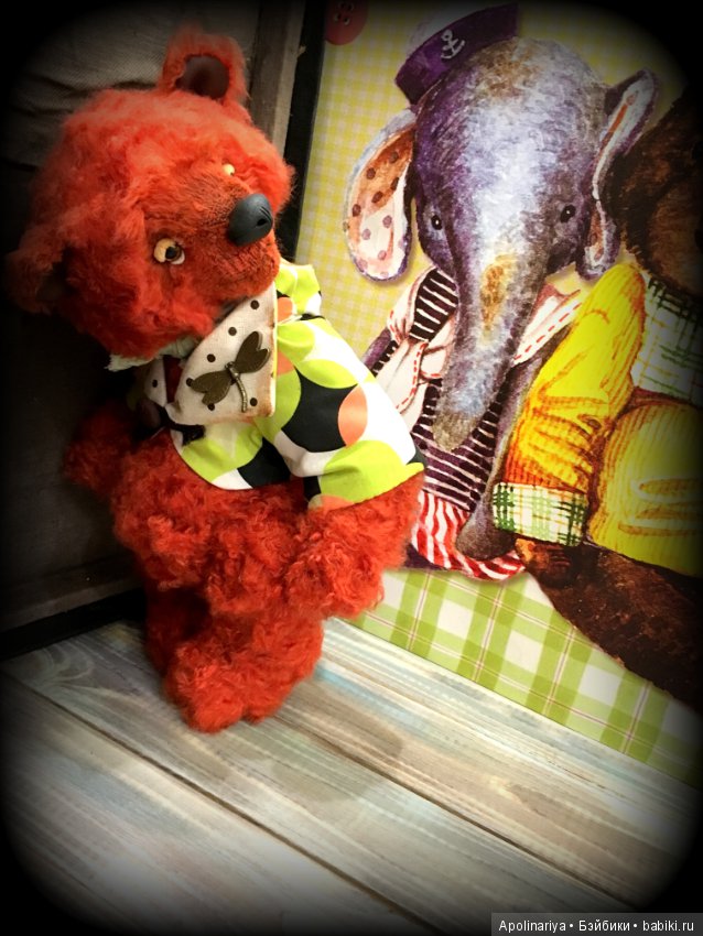 Реми... мишка-тедди — Авторские мишки Тедди и друзья: фото (фото 3)