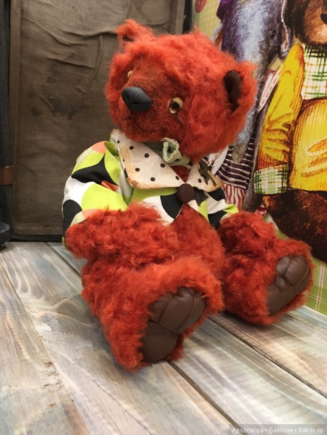 Реми... мишка-тедди — Авторские мишки Тедди и друзья: фото (фото 5)