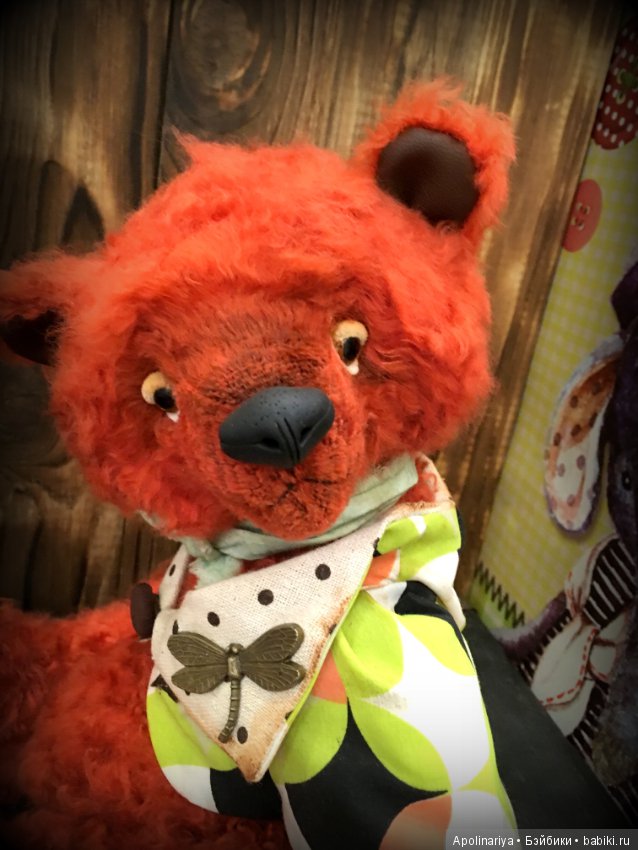 Реми... мишка-тедди — Авторские мишки Тедди и друзья: фото