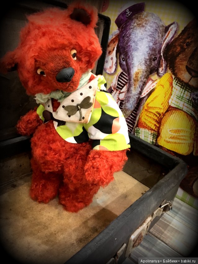 Реми... мишка-тедди — Авторские мишки Тедди и друзья: фото