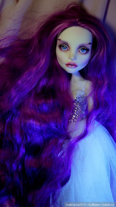Спектра — ООАК Monster High и Ever After High: репейнт (фото 4)