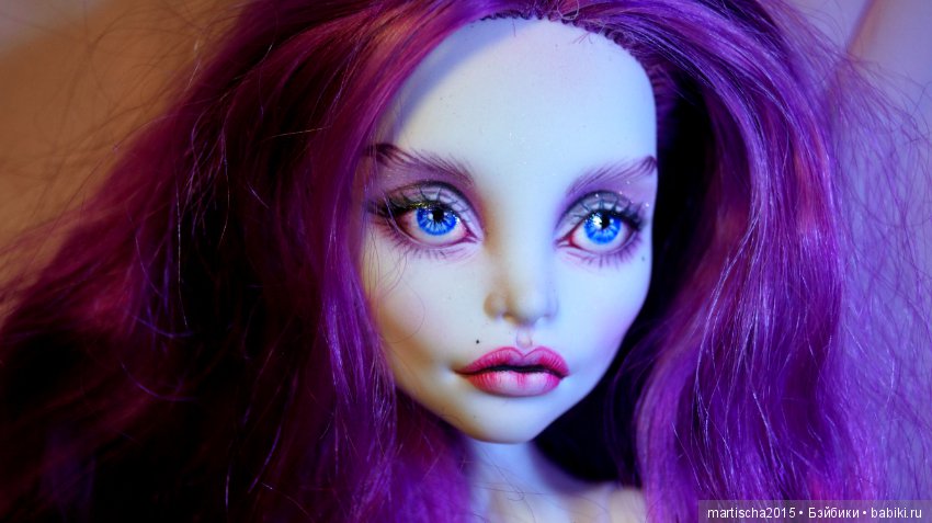 Спектра — ООАК Monster High и Ever After High: репейнт (фото 6)