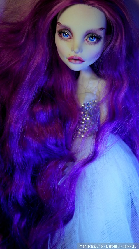 Спектра — ООАК Monster High и Ever After High: репейнт (фото 3)