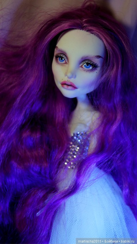 Спектра — ООАК Monster High и Ever After High: репейнт (фото 2)