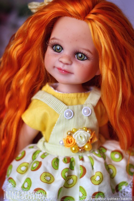 Яркая Клепушкая — ООАК Paola Reina (Паола Рейна) и испанских кукол: перерисовка (фото 2)