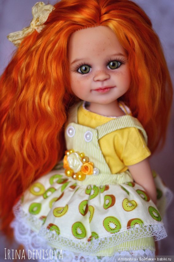 Яркая Клепушкая — ООАК Paola Reina (Паола Рейна) и испанских кукол: перерисовка