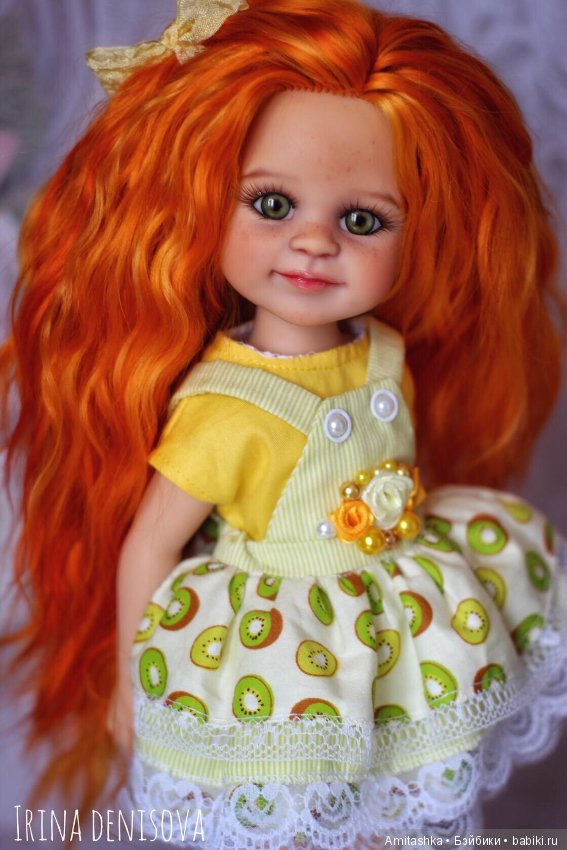 Яркая Клепушкая — ООАК Paola Reina (Паола Рейна) и испанских кукол: перерисовка (фото 3)