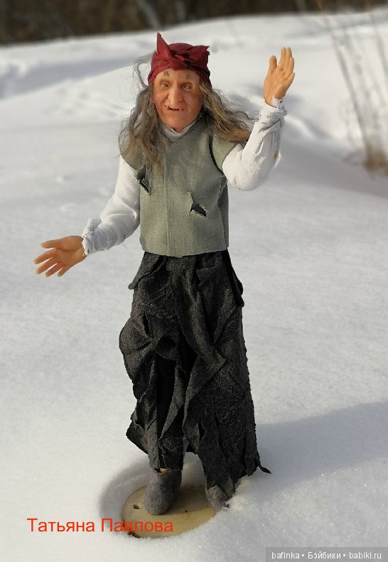 Портретная кукла — Лепка авторских кукол: полимерная глина (фото 8)