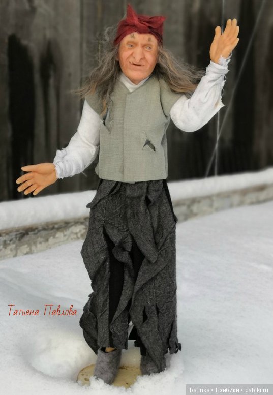 Портретная кукла — Лепка авторских кукол: полимерная глина