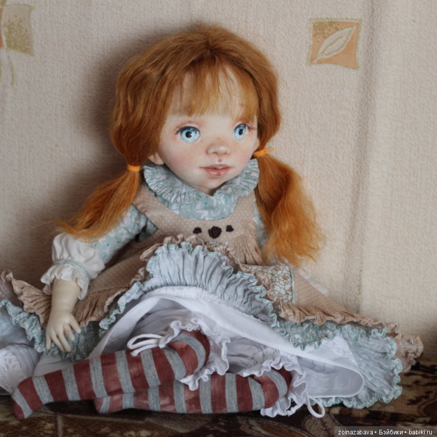 Козетта — Авторские текстильные куклы: Вальдорфские (фото 3)