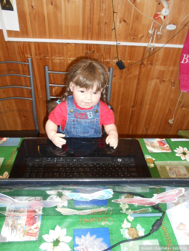 Прогулка по зимнему саду — Куклы Lee Middleton (Ли Миддлтон): Reva Schick