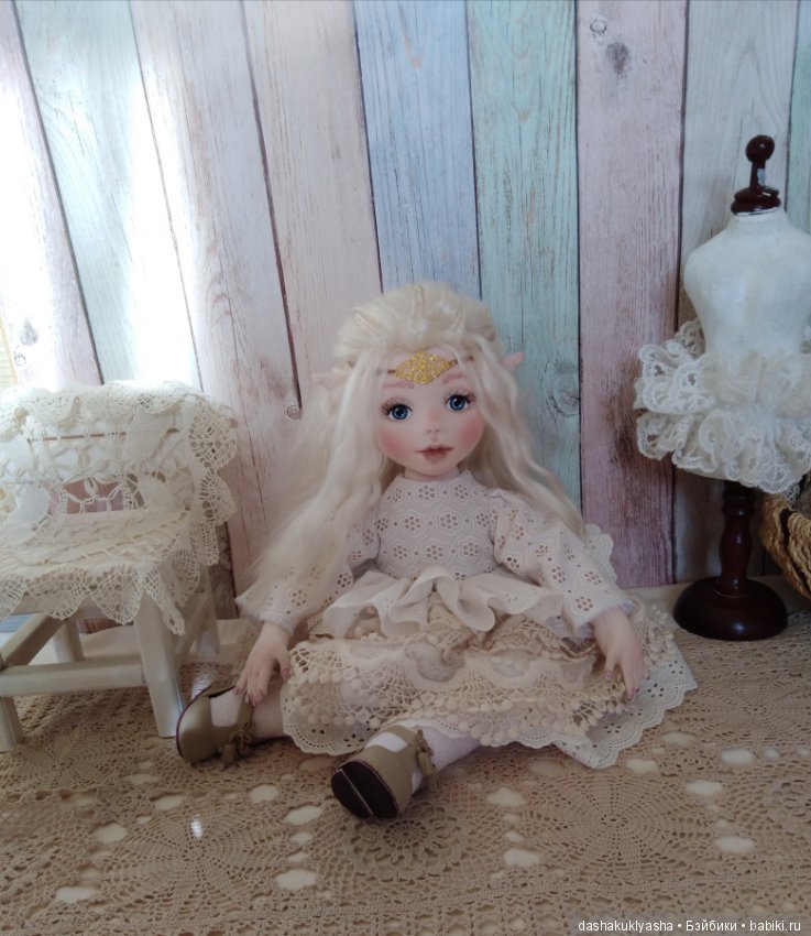 Эльфийка Соня — Авторские текстильные куклы: Вальдорфские (фото 3)