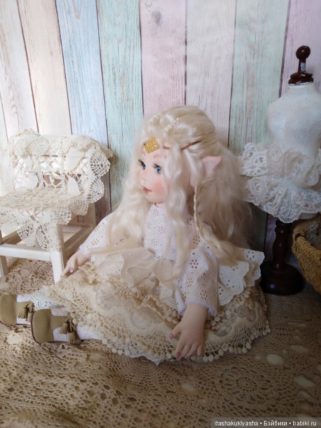Эльфийка Соня — Авторские текстильные куклы: Вальдорфские (фото 2)