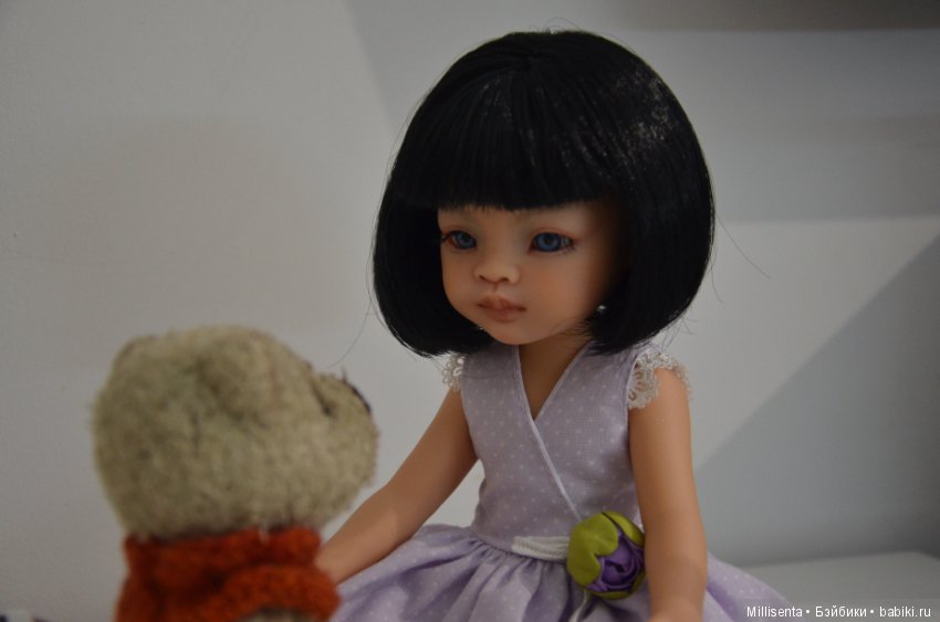 Маленькая Лиу. ООАК — ООАК Paola Reina (Паола Рейна) и испанских кукол: перерисовка (фото 8)