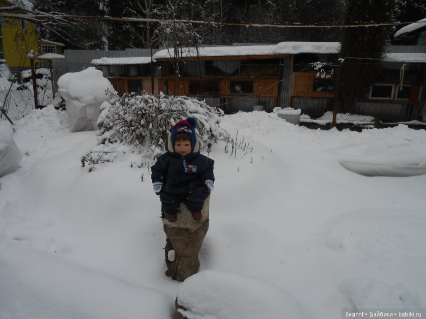 Малыш Андрейка ходил гулять