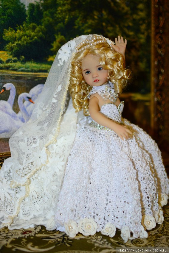 Лебёдушка — Куклы Dianna Effner (Эффнер) из винила: Little Darling