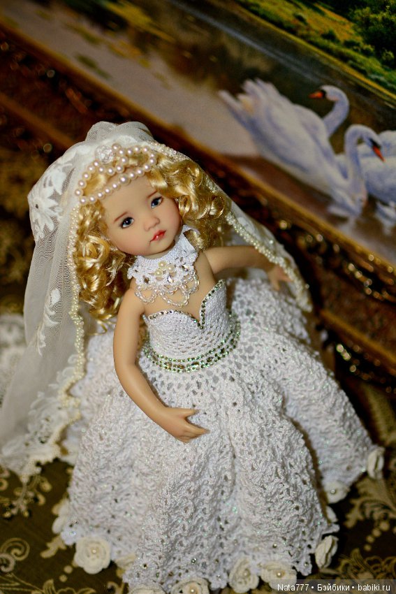Лебёдушка — Куклы Dianna Effner (Эффнер) из винила: Little Darling (фото 6)