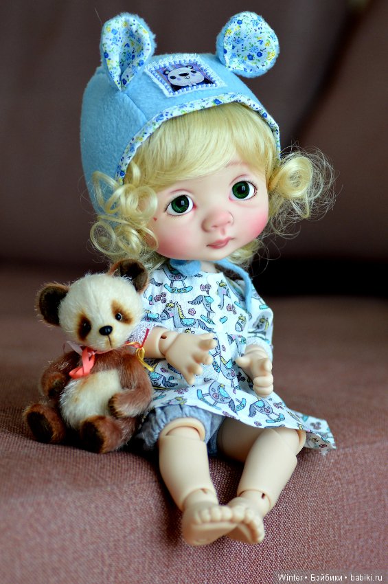 Маленькая Elle — Куклы Nikki Britt (Никки Бритт): авторские BJD (БЖД) (фото 8)