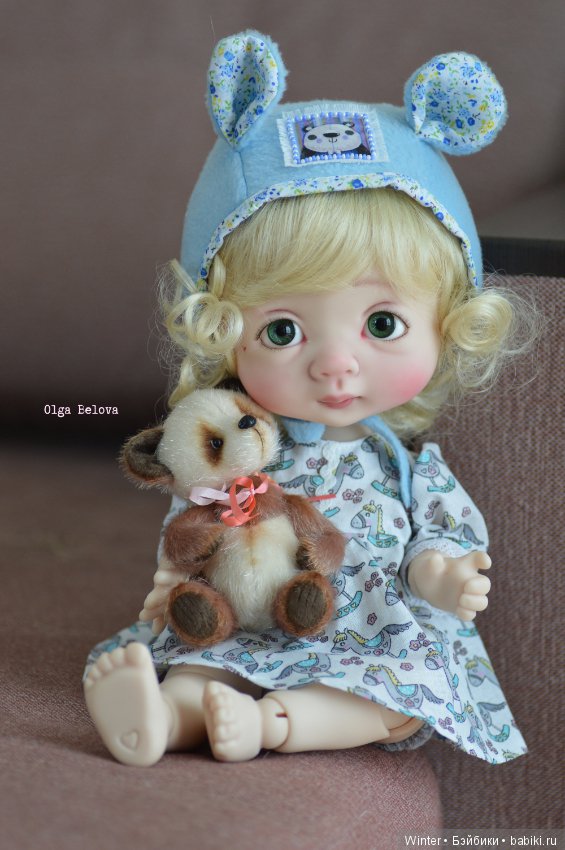 Маленькая Elle — Куклы Nikki Britt (Никки Бритт): авторские BJD (БЖД) (фото 9)