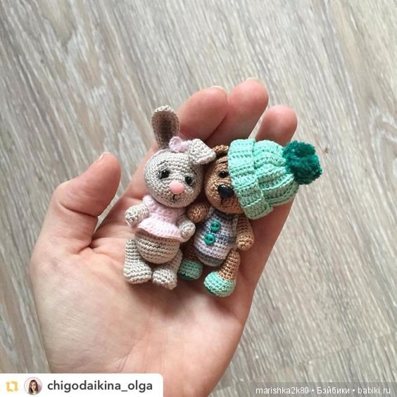 Микробики. Мини мишки, зайки и прочие игрушки