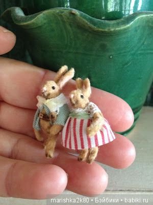 Микробики. Мини мишки, зайки и прочие игрушки