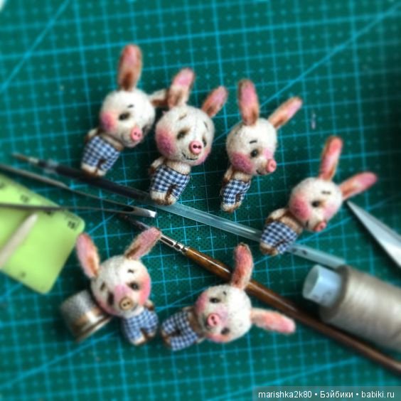 Микробики. Мини мишки, зайки и прочие игрушки (фото 9)