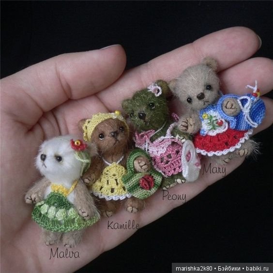 Микробики. Мини мишки, зайки и прочие игрушки