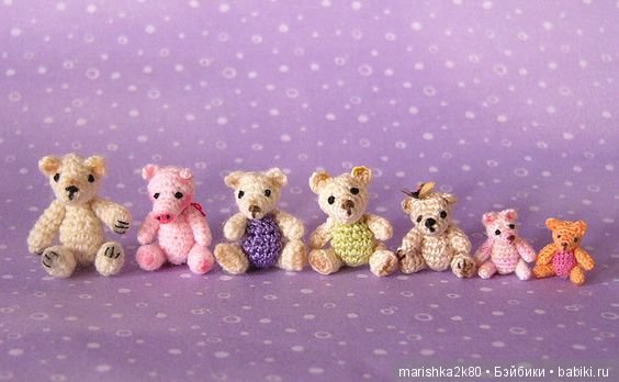 Микробики. Мини мишки, зайки и прочие игрушки