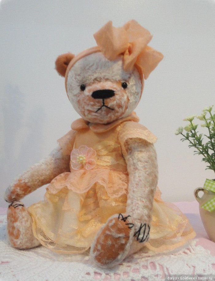 Выкройка мишки в подарок от Елены Загородских