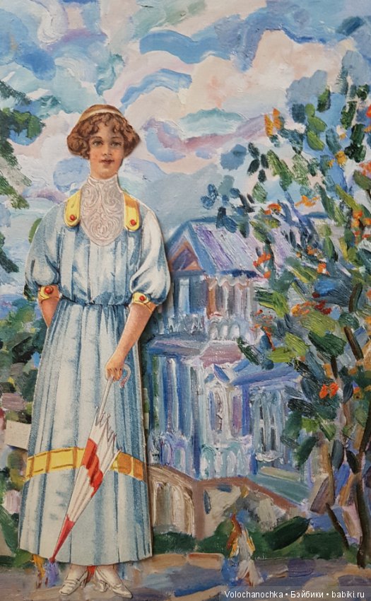Моя коллекция старинных БУМАЖНЫХ КУКОЛ серии "The Polly Paper Playmate" 1910 год (фото 7)