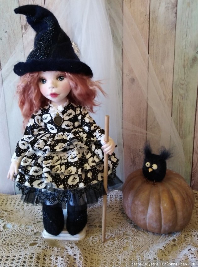 Ведьмачка Сайли — Авторские текстильные куклы: Вальдорфские (фото 3)